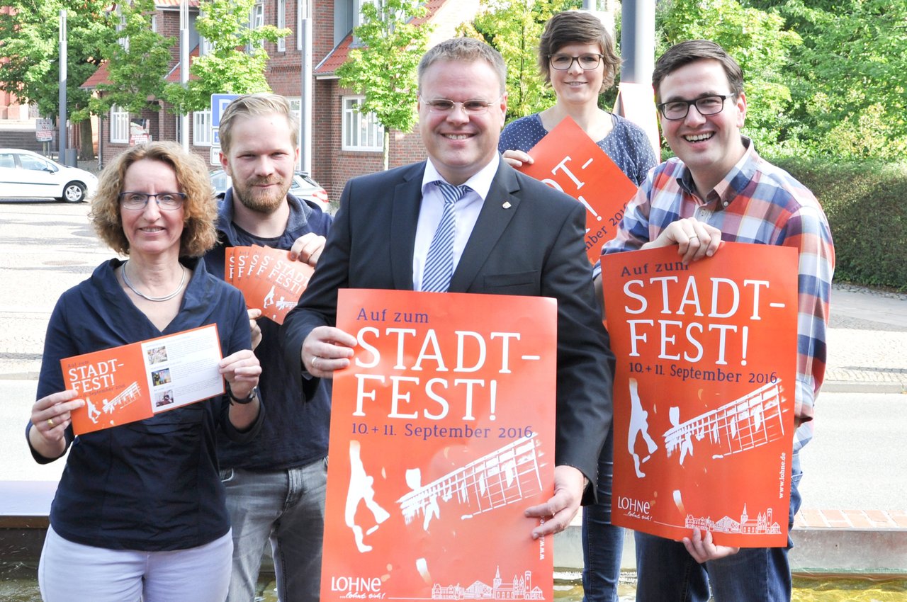 Am 10. und 11. September feiert Lohne Stadtfest