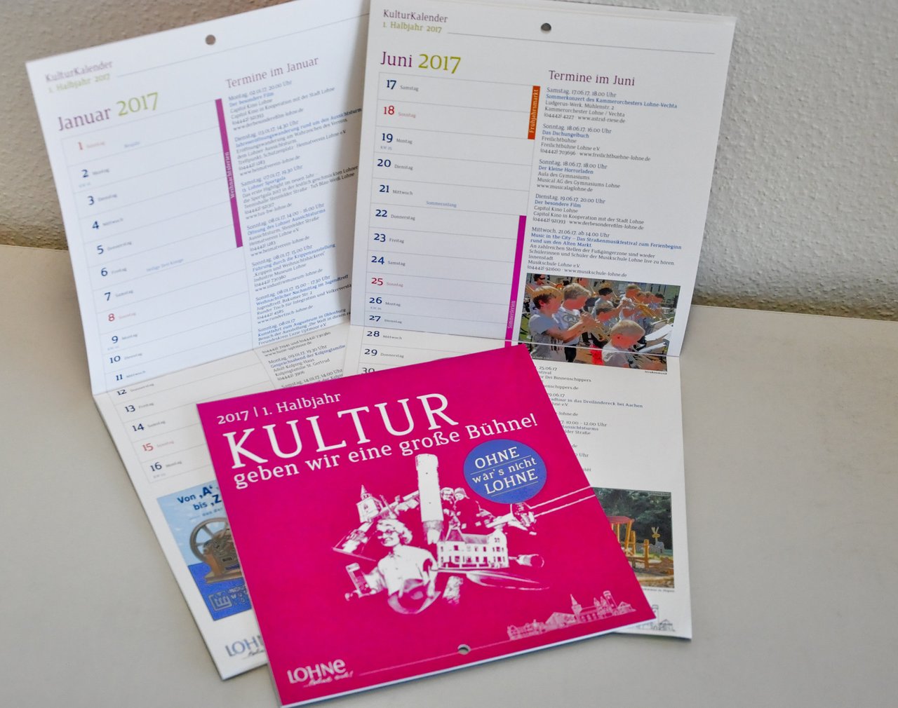 Neuer Veranstaltungskalender ist erschienen