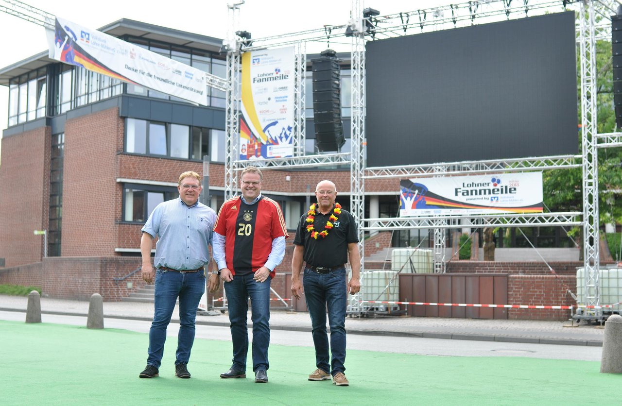 Großes Public Viewing auf dem Rixheimer Platz